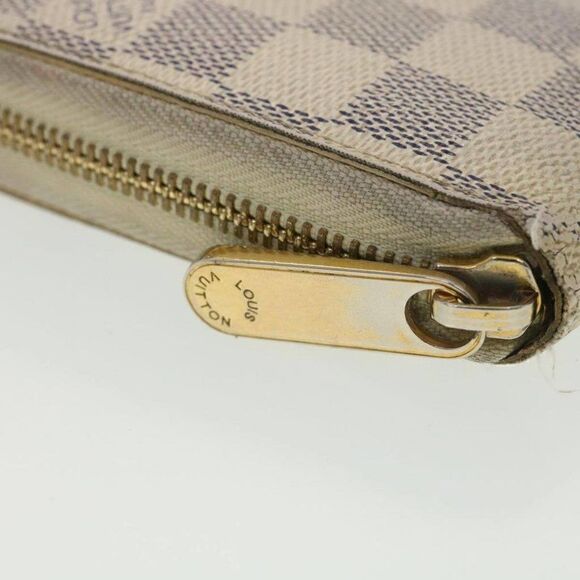 LOUIS VUITTON Damier Azur Zippy Wallet Long Wallet - Picture 8 of 15